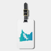 Minnesota Wave Gevist Bagagelabel (Voorkant verticaal)