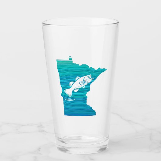 Minnesota Wave Gevist Glas (Voorkant)