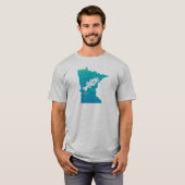 Minnesota Wave Gevist T-shirt (Voorkant volledig)