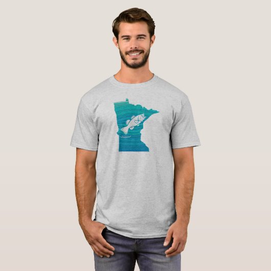 Minnesota Wave Gevist T-shirt (Voorkant volledig)