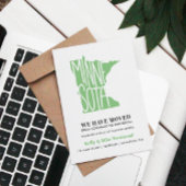 MINNESOTA We hebben New address New Home verplaats Briefkaart