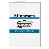 Minnesota: We zeggen Hotdish (Voorkant)