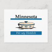 Minnesota: We zeggen Hotdish Briefkaart (Voorkant)