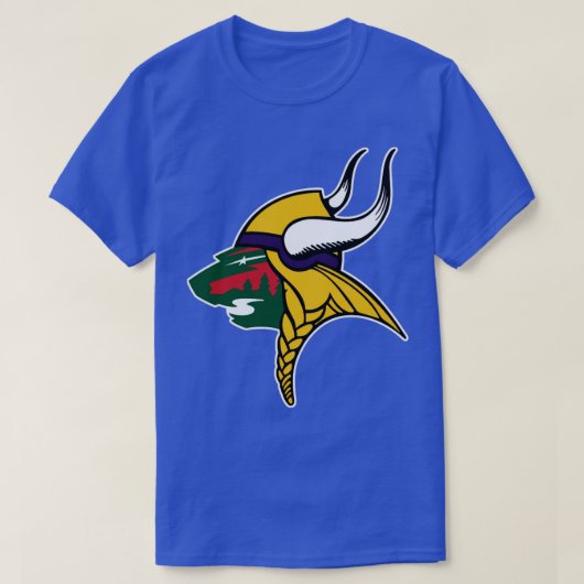 Minnesota Wild Vikings T-shirt (Design voorkant)