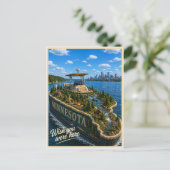 Minnesota | Wish You Were Here | State Serie Briefkaart (Staand voorkant)