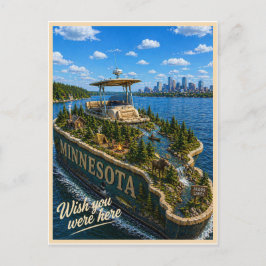 Minnesota | Wish You Were Here | State Serie Briefkaart