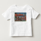 Minnesota (Zuid) - Grote Letter-scènes Kinder Shirts (Voorkant)