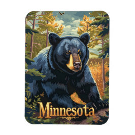 Minnesota Zwart Beer Magneet