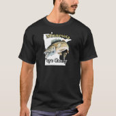 Minnesota'Eye Snoep Funny Walleye Vist T-Shirt (Voorkant)