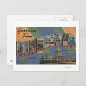 MinnesotaLarge Letter ScenesMinnesota Briefkaart (Voorkant / Achterkant)