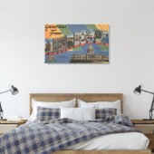 MinnesotaLarge Letter ScenesMinnesota Canvas Afdruk (Insitu (Slaapkamer))