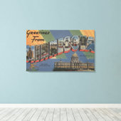 MinnesotaLarge Letter ScenesMinnesota Canvas Afdruk (Insitu (Houten vloer))