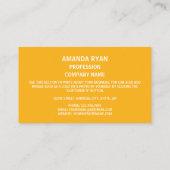 Minnesotan Seal, Zegel van Minnesota Visitekaartje (Achterkant)