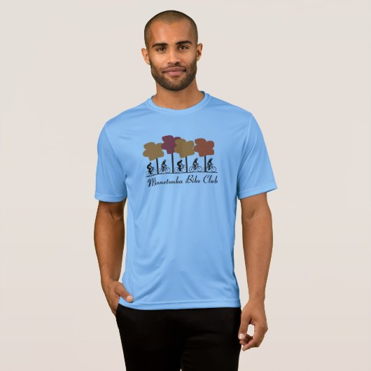 Minnetonka Bike Club T-shirt (Voorkant volledig)