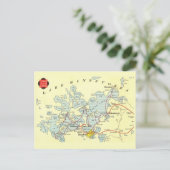 Minnetonka Meerkaart Briefkaart (Staand voorkant)