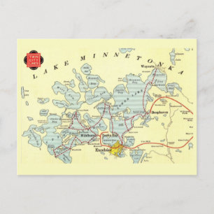 Minnetonka Meerkaart Briefkaart