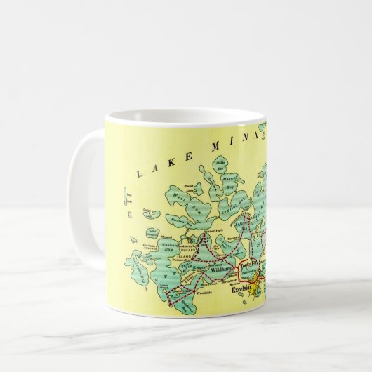 Minnetonka Meerkaart Koffiemok (Voorkant links)