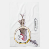 Minneusvis, tongfernandes theedoek (Verticaal)