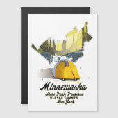 Minnewaska State Park New York Reisposter. (Voorkant / Achterkant)