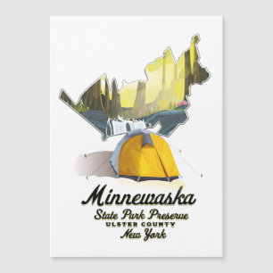 Minnewaska State Park New York Reisposter.