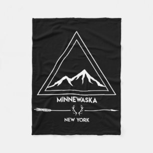 Minnewaska Vintage State Park Vakantie New York  Fleece Deken