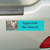 Minney bij Rock 2, waardeer de Absurd Bumpersticker (Op auto)