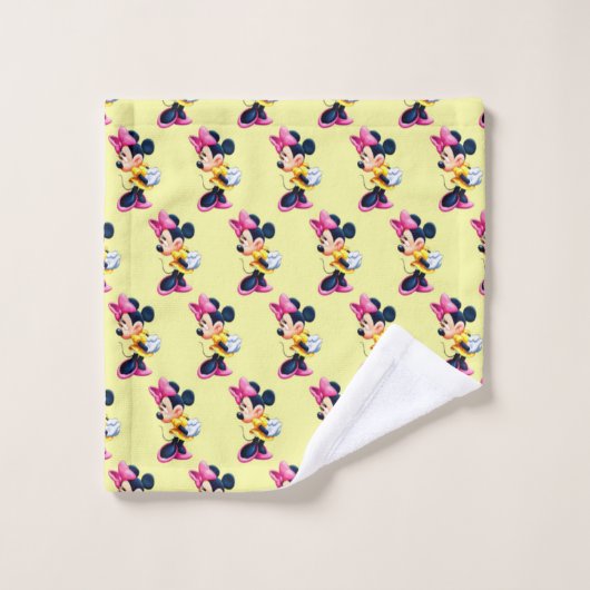 Minni Bath Towel Set Bad Handdoek (Wasdoekje)