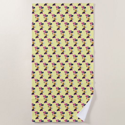 Minni Beach Towel Strandlaken (Voorkant)
