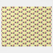 Minni fleece deken (Voorkant (Horizontaal))