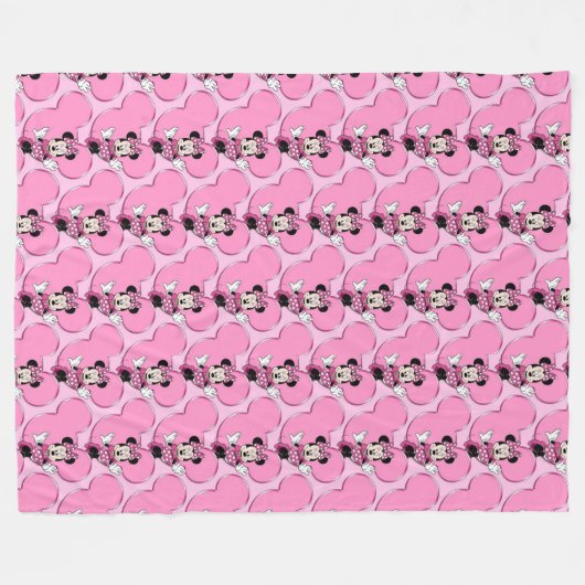Minni Fleece Deken (Voorkant (Horizontaal))