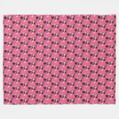 Minni fleece deken (Voorkant (Horizontaal))