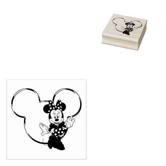 Minni Rubberstempel (Gestempeld)