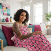 Minni Sherpa Blanket Deken