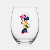 Minni Steelvrije Wijn Glas (Voorkant)
