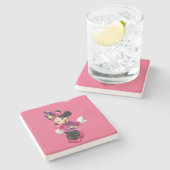 Minni Stone Coaster Stenen Onderzetter (Zijkant)
