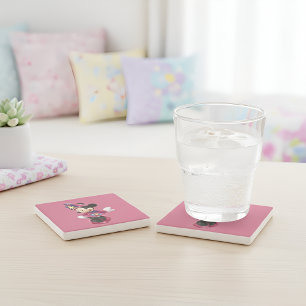 Minni Stone Coaster Stenen Onderzetter