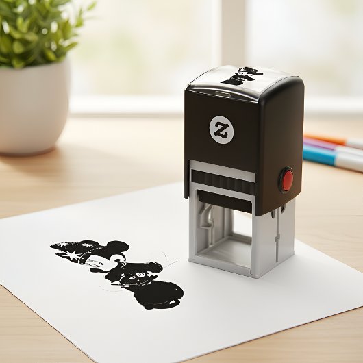 Minni zelfinktkussen zelfinktende stempel