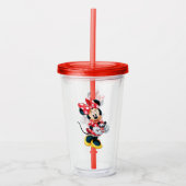 Minnie Acrylic Tumbler Acryl Drinkbeker (Voorkant)