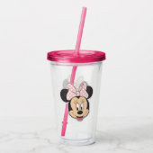 Minnie Acrylic Tumbler Acryl Drinkbeker (Achterkant)