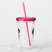 Minnie Acrylic Tumbler Acryl Drinkbeker (Links)
