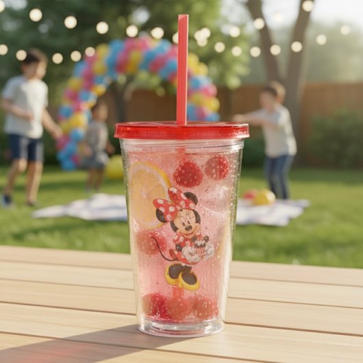 Minnie Acrylic Tumbler Acryl Drinkbeker