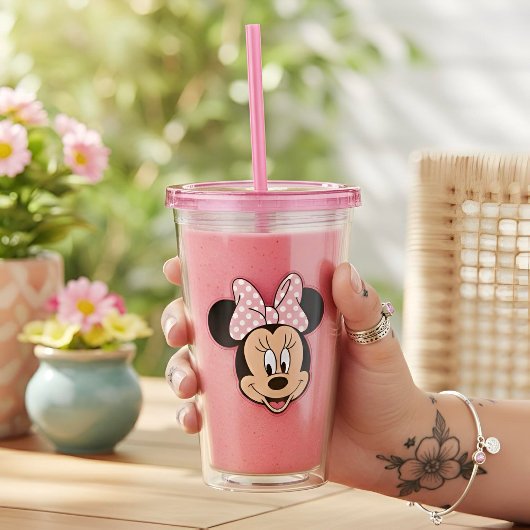 Minnie Acrylic Tumbler Acryl Drinkbeker