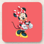 Minnie Beverage Coaster Bier Onderzetter (Voorkant)
