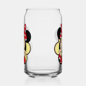 Minnie Blikvorm Glas (Links)