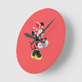 Minnie Clock Ronde Klok (Hoek)