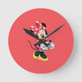 Minnie Clock Ronde Klok (Voorkant)