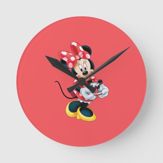 Minnie Clock Ronde Klok (Voorkant)