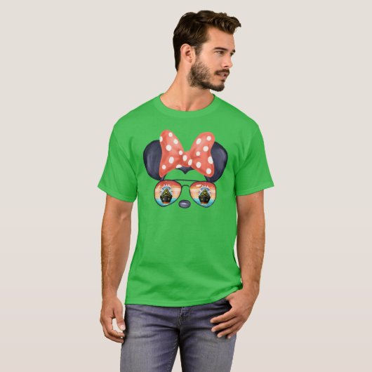 Minnie Cruise Design family T-shirt (Voorkant volledig)