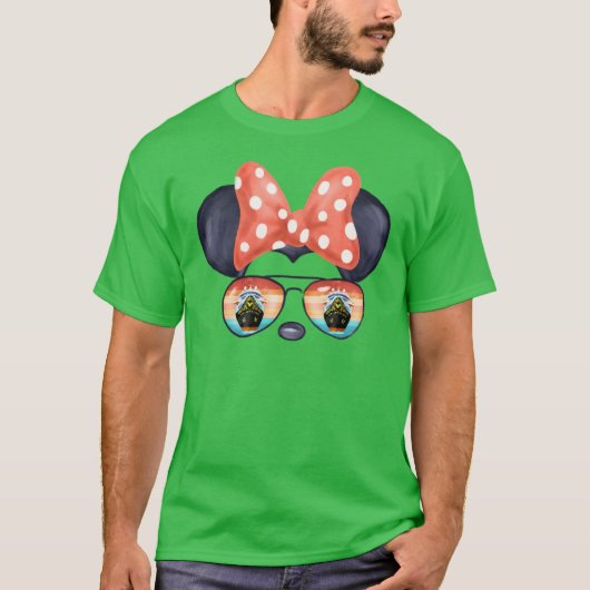 Minnie Cruise Design family T-shirt (Voorkant)