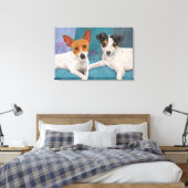 Minnie en Daisy Canvas Afdruk (Insitu (Slaapkamer))